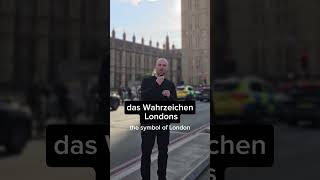 das Wahrzeichen der Big Ben 🇬🇧 deutschlernen german aleman ألماني almanca niemiecki alemao [upl. by Gnus223]