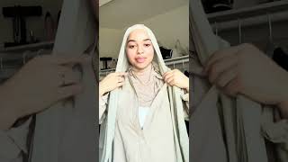 Husbands Voiceover on My Go To Hijab Styles grwm voiceover hijab [upl. by Ymer]