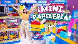 COMPRÉ TODA LA PAPELERIA MINI 🤑 SUPER TIPS POST IT COLORES 📚😌✄ Craftingeek [upl. by Grewitz615]