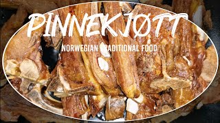 Pinnekjøtt  Norwegian Traditional Food [upl. by Merriam252]