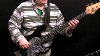 How To Play Bass Guitar To Long train running  The Doobie Brothers  Tirian Porter [upl. by Billen186]