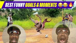 best funny goals and moments that will make you feel smiles 🤣🤣 funny football video trending [upl. by Aihsirt213]