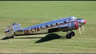 Lockheed Electra 10A OKCTB  Airshow AlbstadtDegerfeld 2015 [upl. by Eignav]