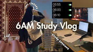 Become the BEST student My quotIDEALquot Study Routine 6am morning productive cozy [upl. by Arnelle]