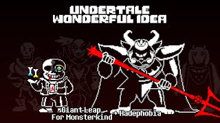 Undertale Wonderful Idea Giant Leap For Monsterkind  Hadephobia Phase 1  2 [upl. by Ahsinnod]