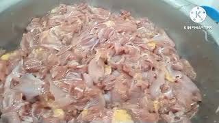 processing of chicken tocino using chicken culls part 2 [upl. by Bittencourt]