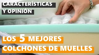 Los 5 mejores colchones de muelles del año prueba y opinión [upl. by Airtened356]