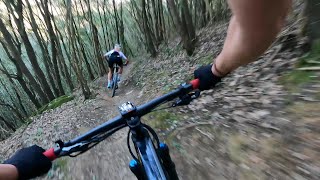 Jolanda Neff POV  Raw Tuscany Downhill Trail [upl. by Omocaig]