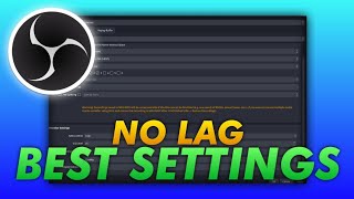 Best Settings for Recording in OBS Studio NO LAG 2024 [upl. by Cory]