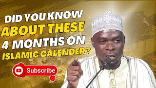 The 4 Significance Months on the Islamic Calendar  MUST KNOW [upl. by Atikam]