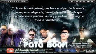 Pata Boom Remix Letra  Daddy Yankee Ft Jory  Alexis Fido Jowell Randy Nuevo ® Reggaeton 2011 [upl. by Talanian]