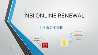 NBI ONLINE RENEWAL Easy Steps to Schedule NBI Clearance Online Appointment [upl. by Arik]