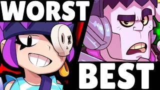 V40 Ranking EVERY Brawler from WORST to BEST  Pro Tier List 2024 [upl. by Raseta]