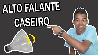 COMO FAZER ALTO FALANTE DE GARRAFA PET [upl. by Norac]