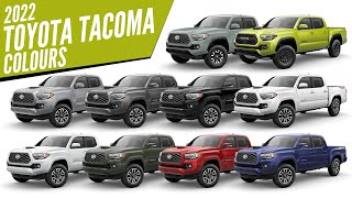 2022 Toyota Tacoma  All Color Options  Images  AUTOBICS [upl. by Ellatsyrc]