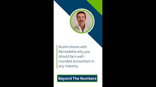 Internal Audit Manager Austin shares with Bernadette why learning your industry is important [upl. by Swirsky]