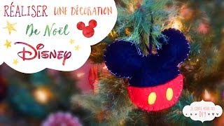 DÉCORATION DISNEY MICKEY NOËL  DIY [upl. by Wilkison403]