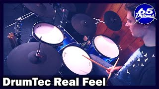 Drumtec Real Feel Mesh Heads Review [upl. by Llenra439]