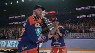 Tappara on jääkiekon Suomen mestari 202223 [upl. by Euqinehs189]