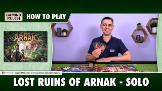 Lost Ruins of Arnak  Tutorial Playthrough [upl. by Enelehs253]