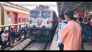 22159 Chennai Superfast Express Journey  Express Speeding On Rural amp Scenic Central Railway Zone [upl. by Leon]