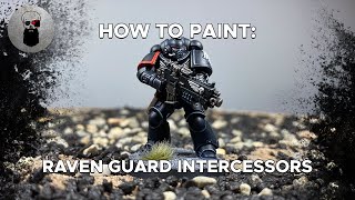 Contrast How to Paint Raven Guard [upl. by Nani781]