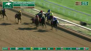 Hoist the Gold Mineshaft  Ogden Phoenix Stakes G2  Keeneland [upl. by Zipnick]