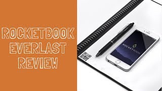 Rocketbook Everlast Review  Smart Notebook Review [upl. by Arras]