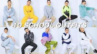 10 OUTFIT IDEAS FOR SCHOOL  Koleen Diaz [upl. by Aicad871]