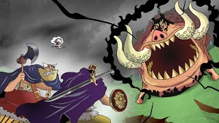 LUFFY AND THE GIANTS VS GOROSEI Fan animation  One Piece chapter 1111 [upl. by Niall652]