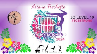 Legacy Luau 🌸  Level 10  Ariana AllAround Champion  AA 38525 [upl. by Eladnek]