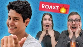 REACCIÓN AL ROAST YOURSELF CHALLENGE DE LITTLE VIEJO [upl. by Kwon159]