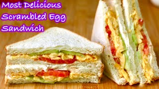 The Best Scrambled Egg Sandwich Recipe  Breakfast Sandwich Recipes Healthy [upl. by Enirehtak]