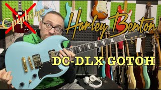 Harley Benton DCDLX Gotoh Daphne Blue  Epiphone SG niech się schowa [upl. by Nabru]