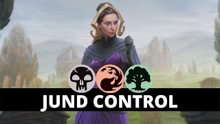 JUND CONTROL Standard Deck  Magic the Gathering Arena MTG MTGA Green Black Red Magic Arena M21 [upl. by Leerzej592]