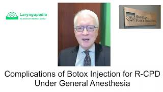 Complications Compared to Expected Early Botox Effects in Treatment of RCPD [upl. by Ynnal]