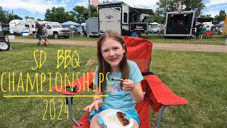 SD BBQ Championships 2024  Huron SD  KCBS Competition BBQ [upl. by Boyse153]