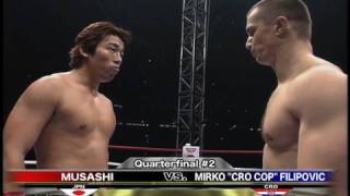 Musashi vs Mirko CroCop  K1 GP 99 FINAL [upl. by Shara]