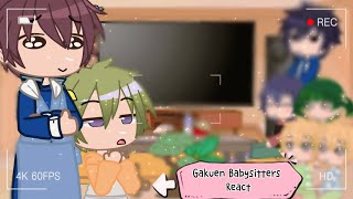 Gakuen Babysitters React💗 I’m back and alive👁🧍🏻Short🥲 [upl. by Vita]