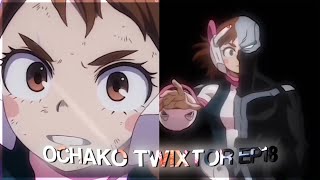 Ochako Uraraka  Free Twixtor clips  Mha • saison 7 épisode 18 [upl. by Estell297]