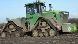 John Deere 9620RX amp 14 Furrow Gregoire Besson [upl. by Philana]