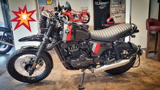 2023 Yezdi Scrambler New Colour  Bold Black 💣 BikerDaadLife [upl. by Kraska]