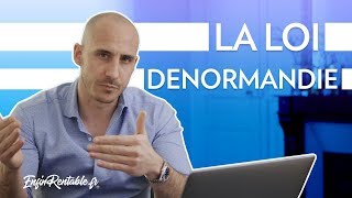 Mon AVIS sur la loi DENORMANDIE [upl. by Moses]