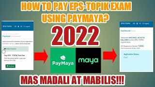 MAGBAYAD NG EPSTOPIK EXAM GAMIT ANG PAYMAYA APP NAPAKADALI LANG [upl. by Mountfort754]