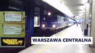 Warszawa Centralna 25012014 TLK quotZamenhofquot EIC quotWarmiaquot i EIC quotFredroquot [upl. by Ytineres]