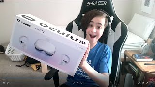 Unboxing and Setup of the oculus Quest 2 [upl. by Olli]