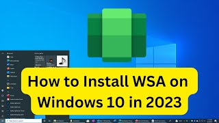 How to Install WSA on Windows 10  Windows Subsystem for Android Windows 10  Genuine method [upl. by Nehemiah]