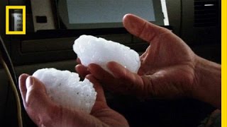 Inside a BaseballSized Hailstorm  National Geographic [upl. by Sulakcin]