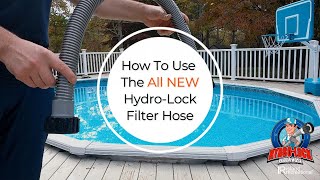 Hydro Lock Swimming Pool Filter Hose  Island Recreational [upl. by Aihsei202]