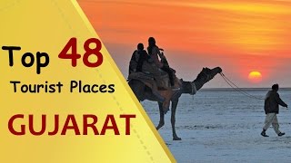 quotGUJARATquot Top 48 Tourist Places  Gujarat Tourism [upl. by Ivar]